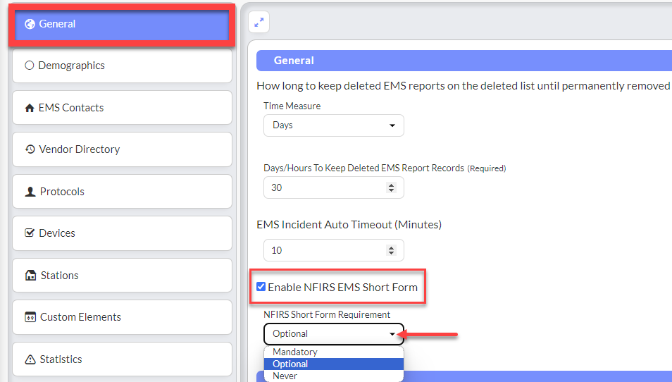 Documenting The NFIRS Report From Within An EPCR