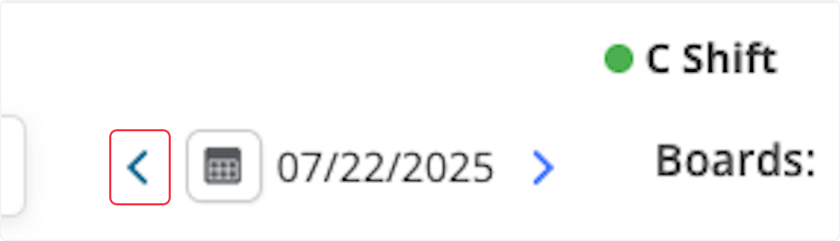Depending on your Departments settings, you may only see the ability to Validate on days in the past. 