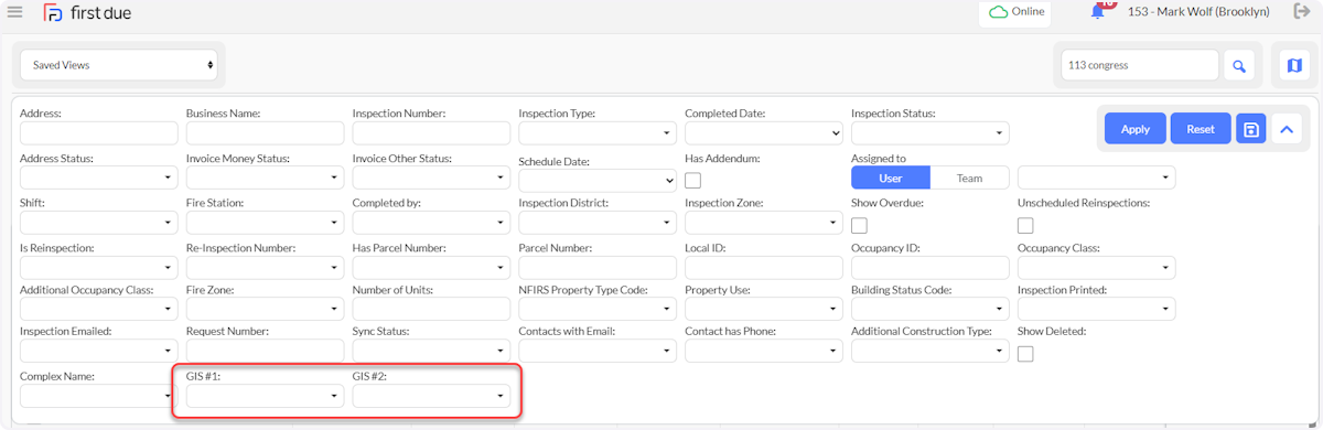Advanced Search - See list of pages in Step 1