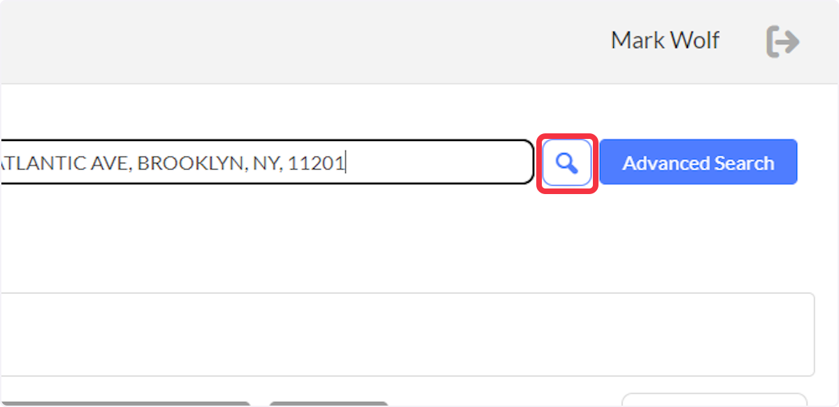 Click on Search