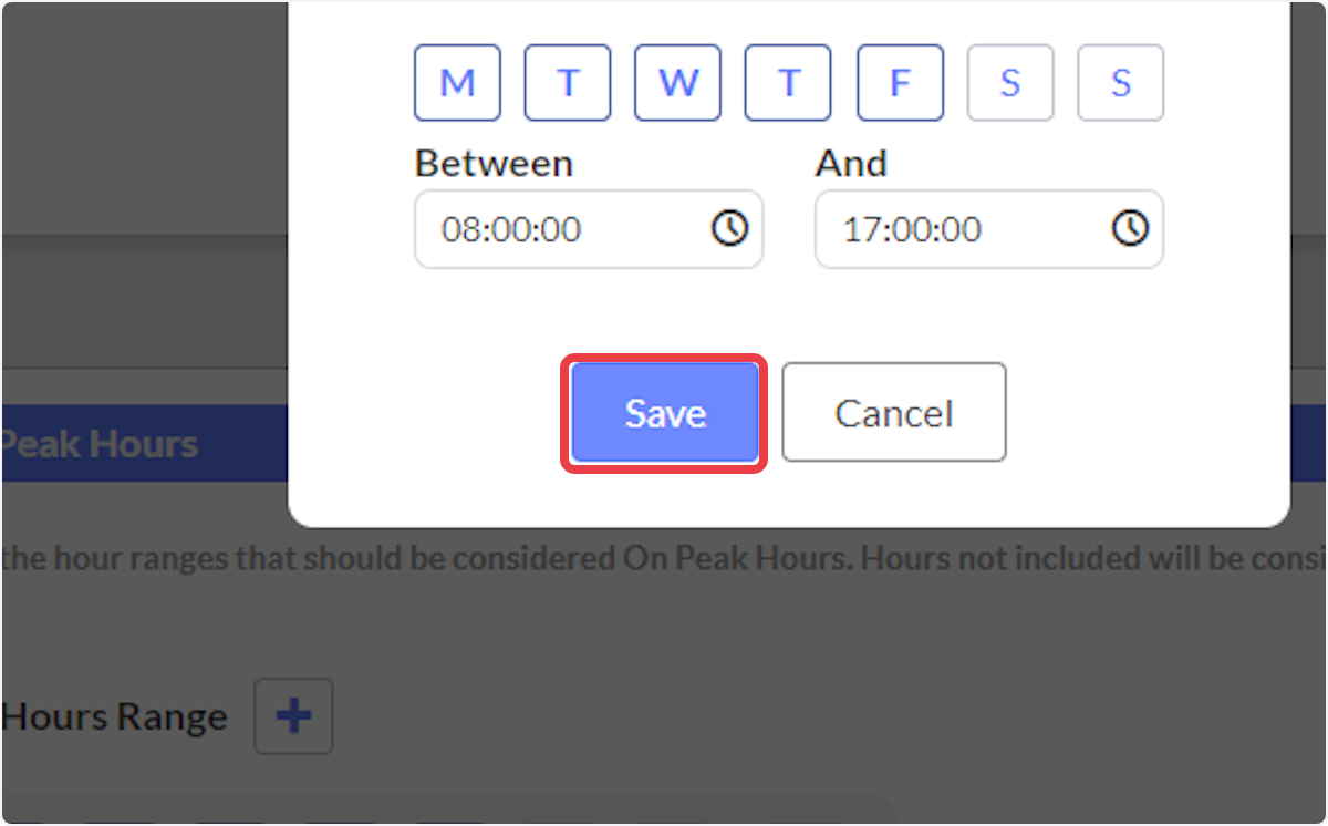 Click on Save