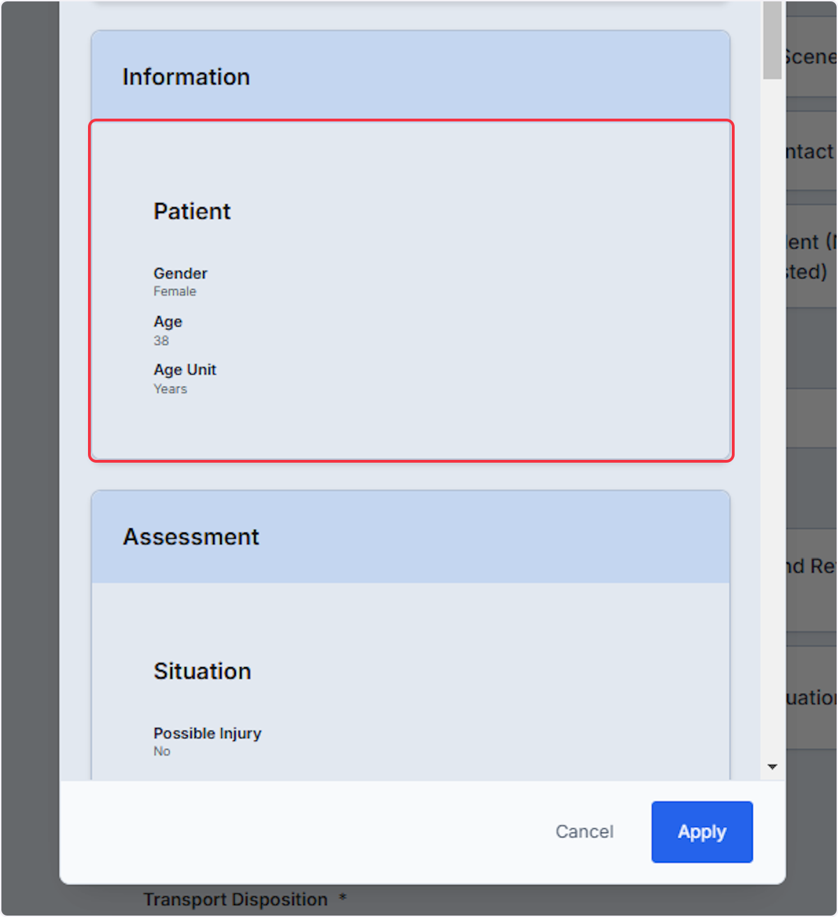 Patient Information