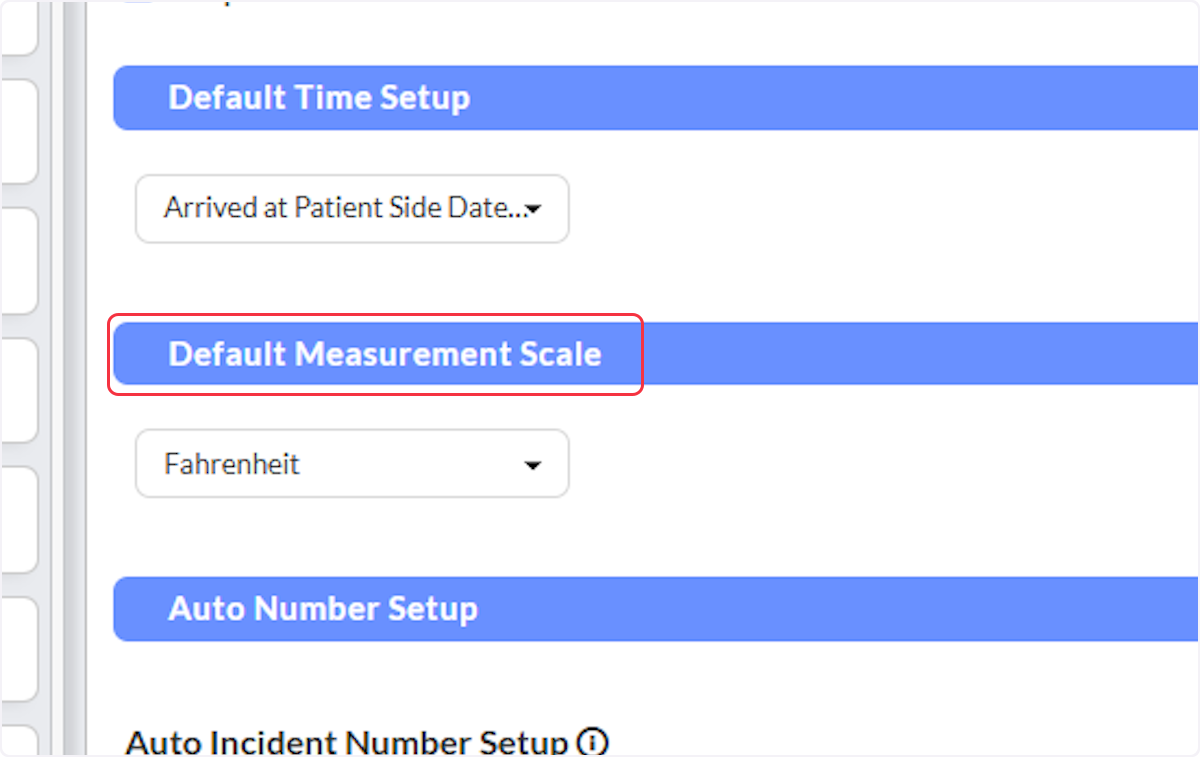 Scroll to the Default Measurement Scale subsection.