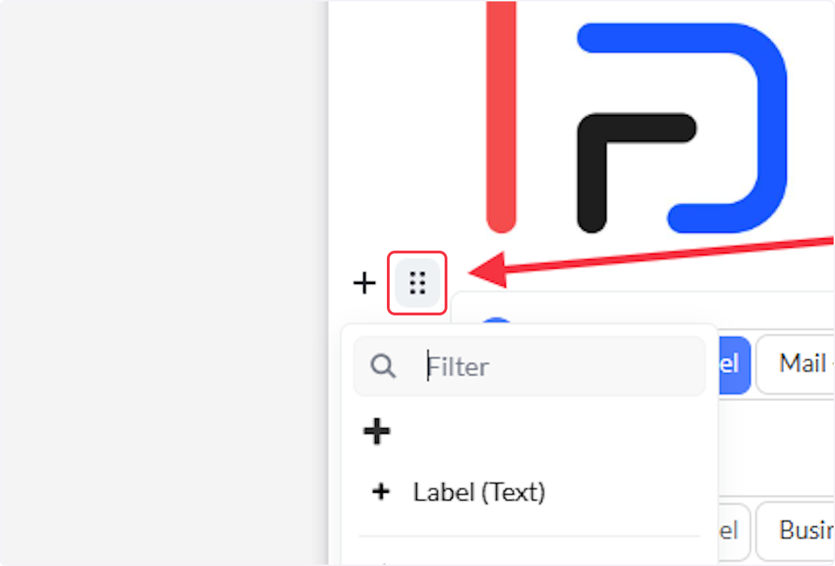 Click on Tune for the US Mail Format Block.