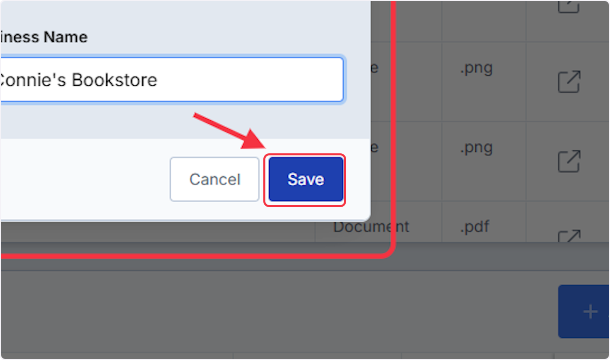 Click on Save.