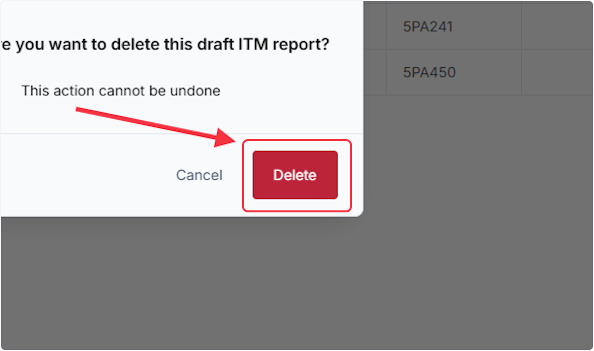 Deletion Completion.
