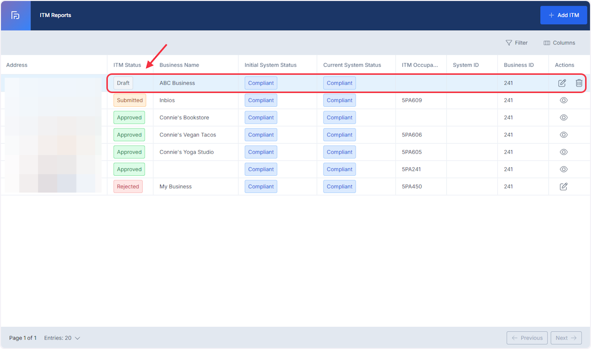 Identify Draft Reports for Deletion. 