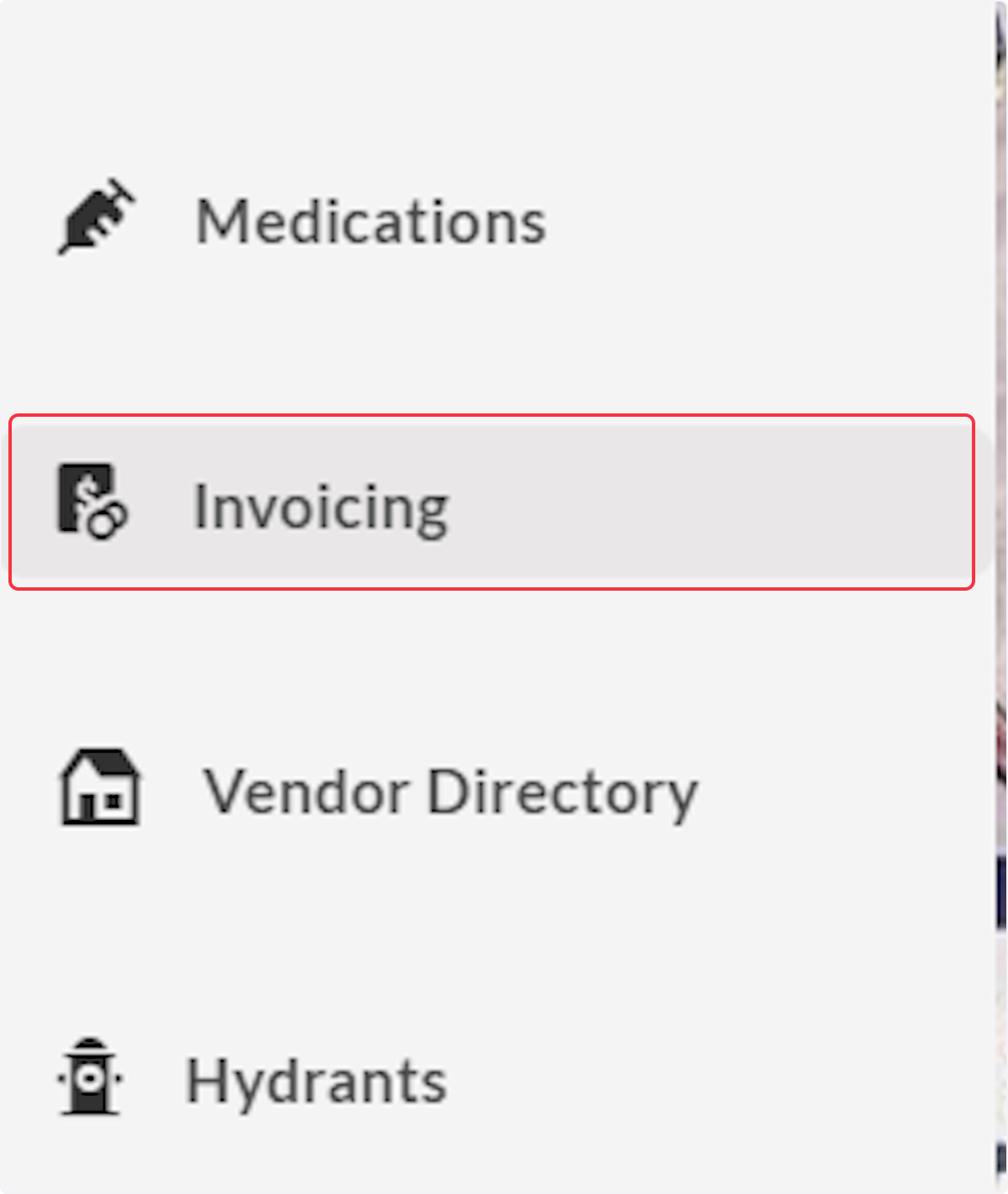 Click on Invoicing.