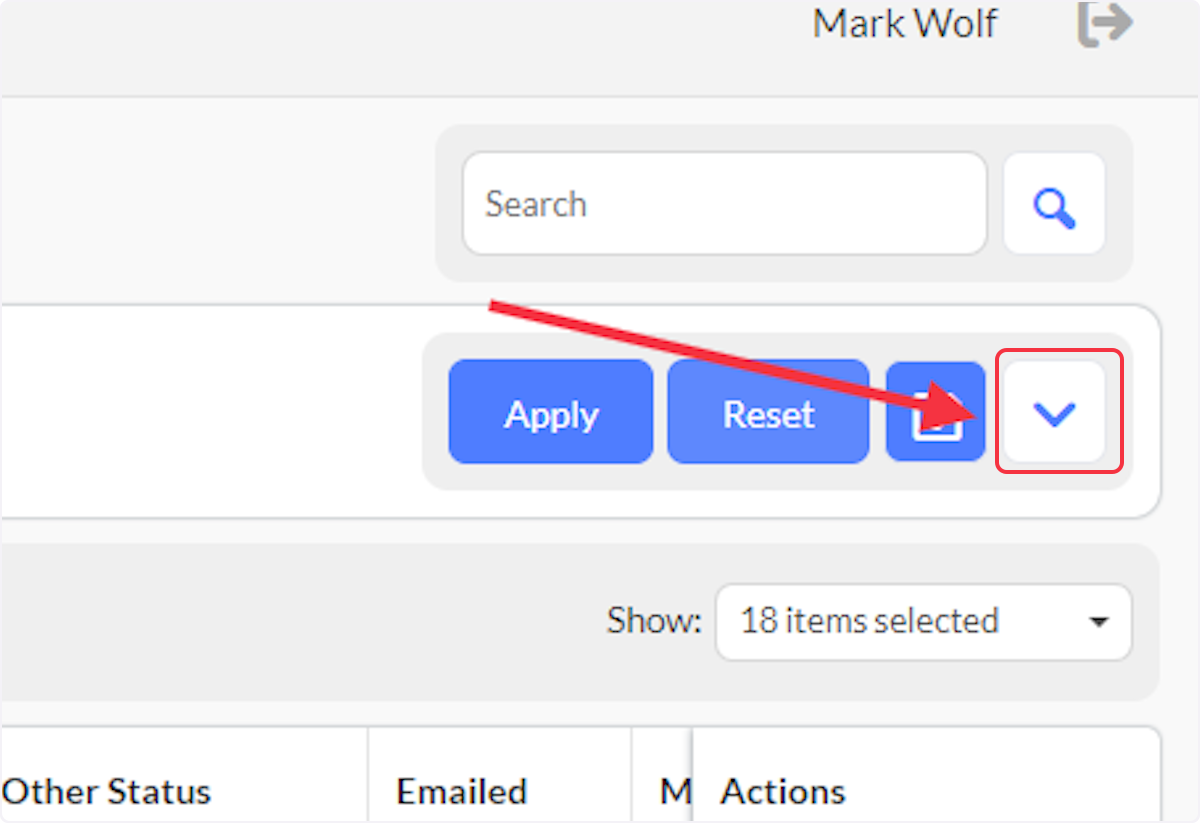Click on Expand Advanced Search.