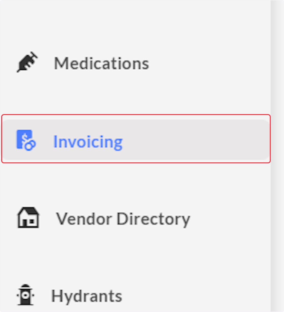 Click on Invoicing.
