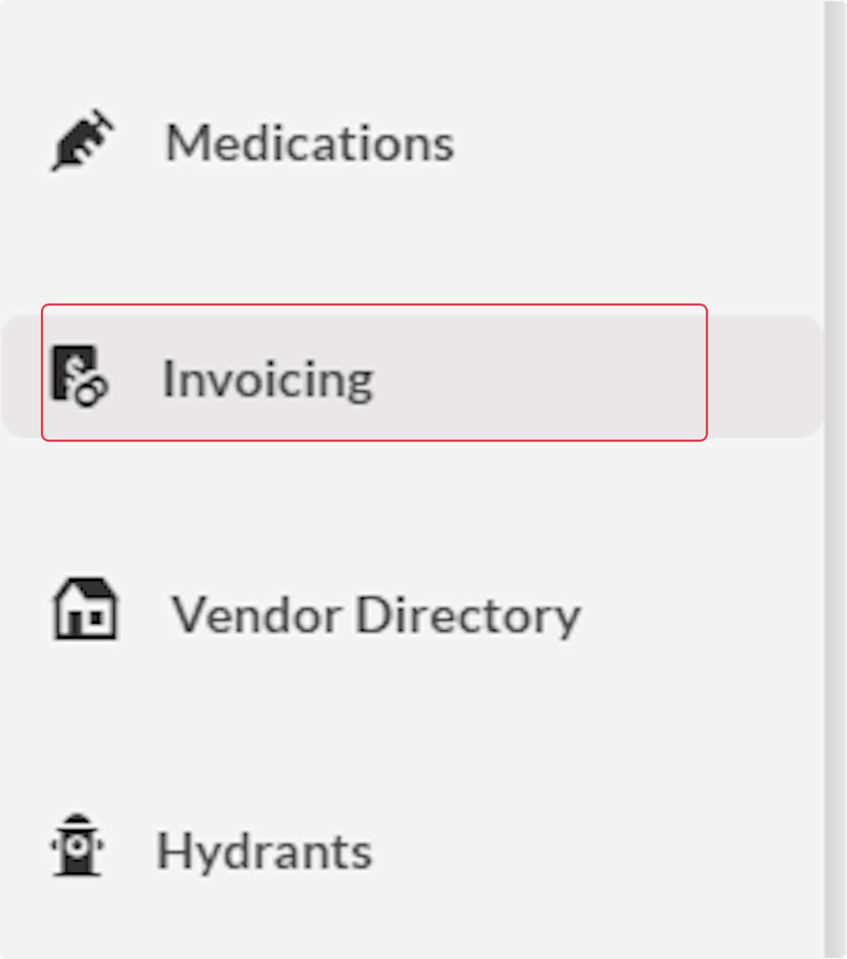 Click on Invoicing.