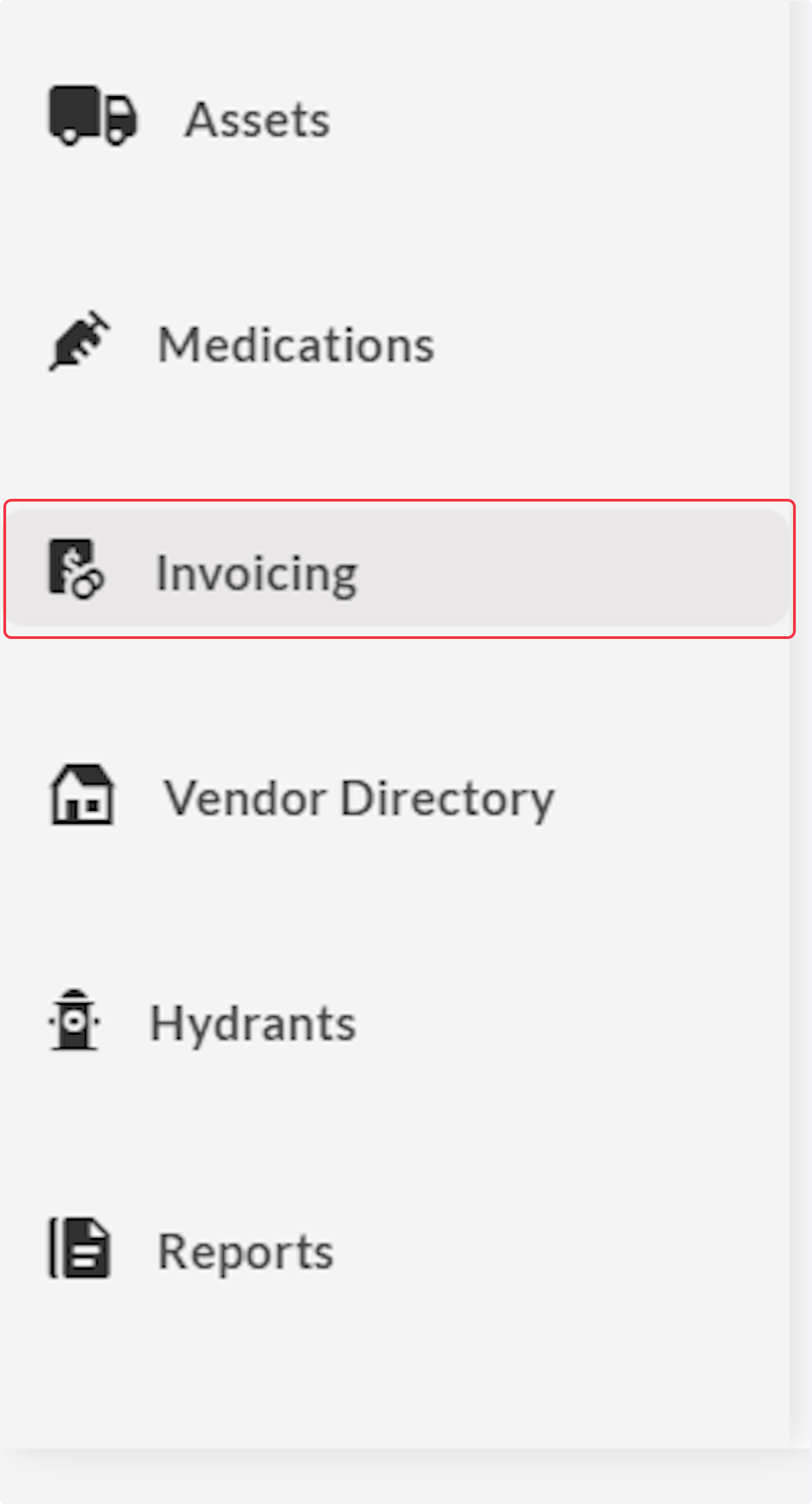 Click on Invoicing.