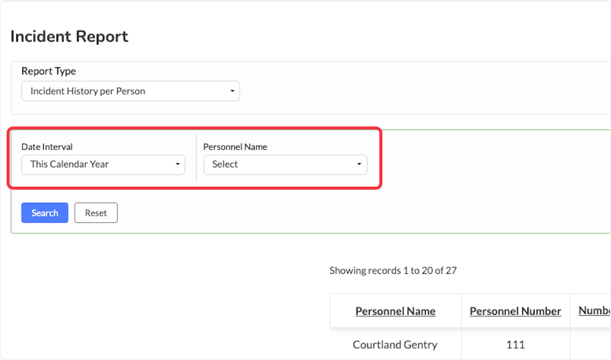 Select all desired filters. 