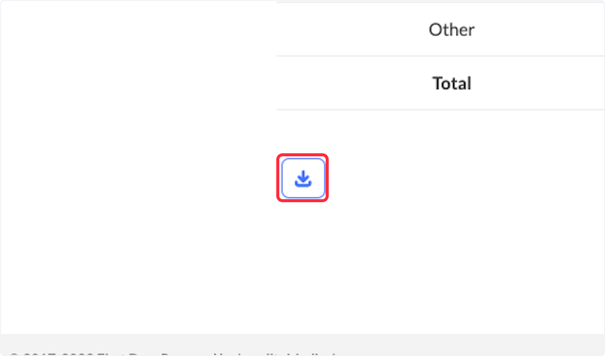 To download a .csv version of this report, click the Download button. 