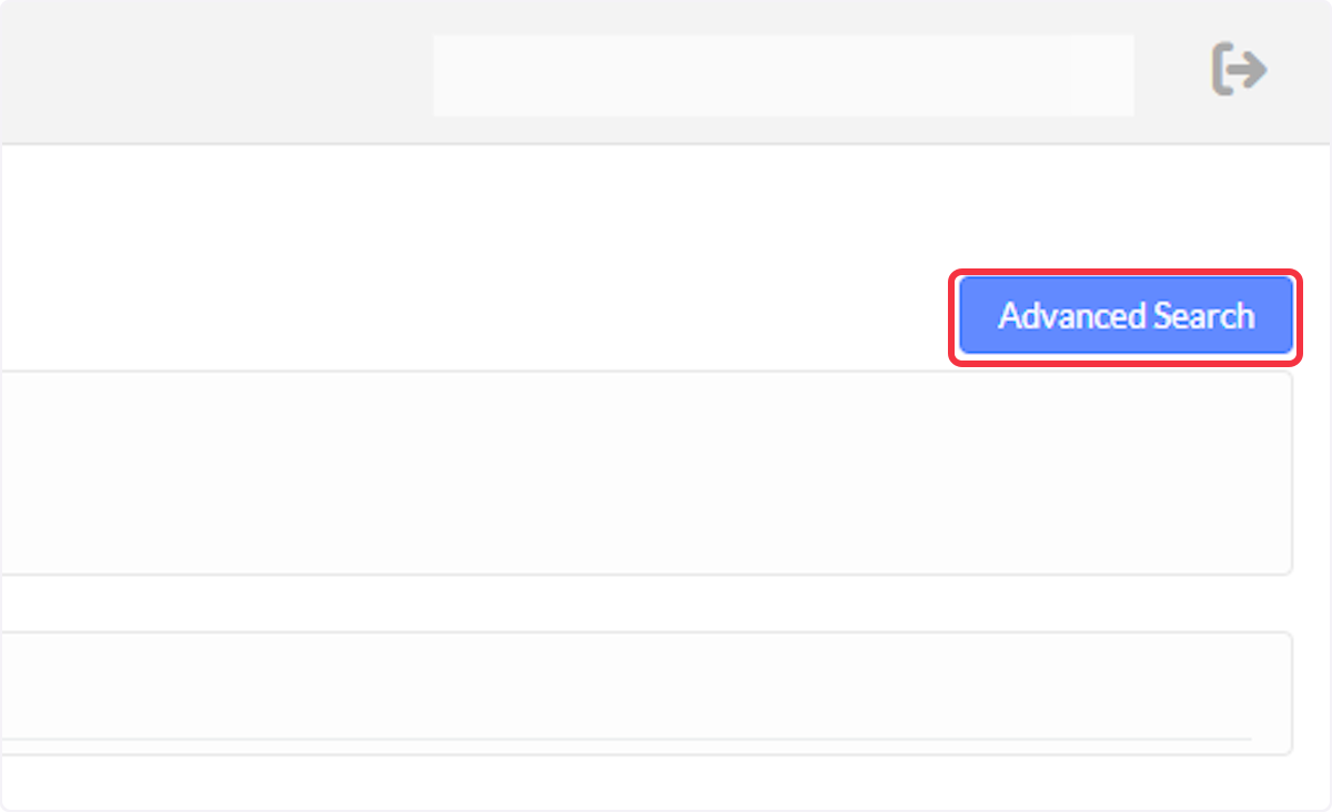 Click on Advanced Search to apply filters.