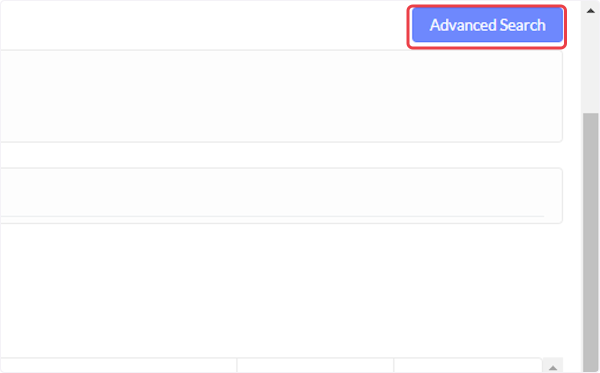 Click on Advanced Search to filter report data.