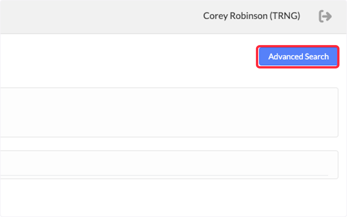 Click on Advanced Search to adjust filters. 