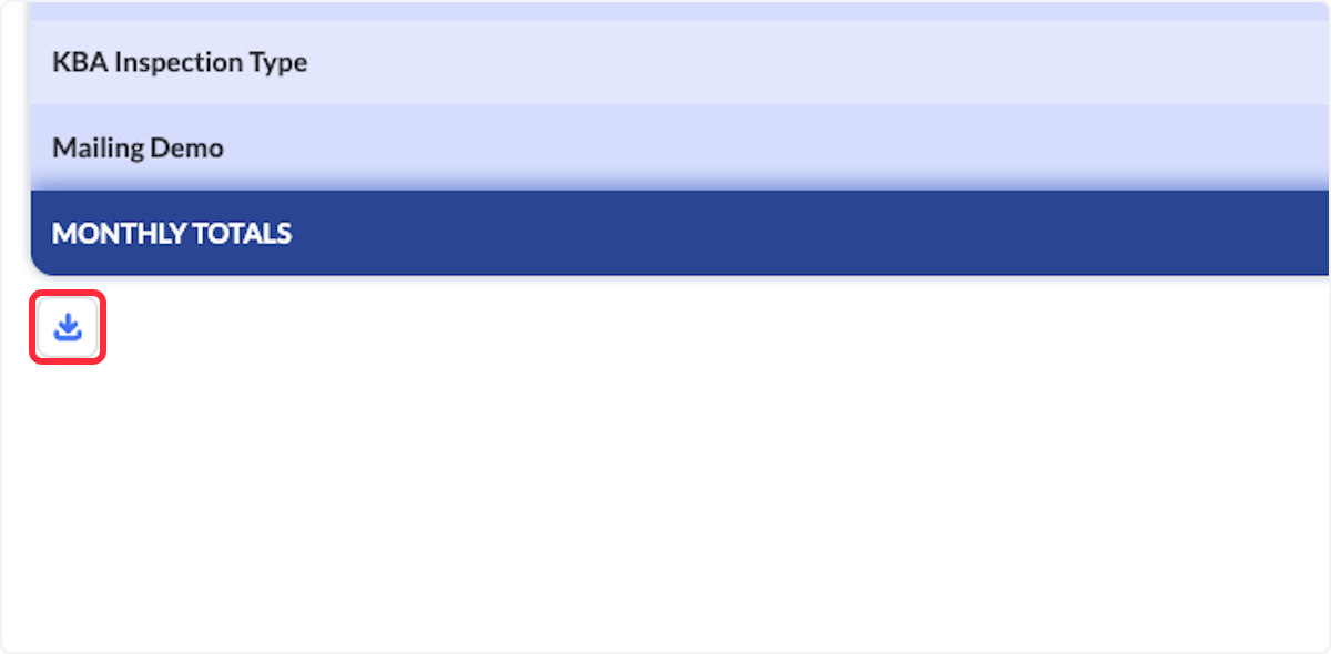 Click on the Download button for a .csv version of this report. 