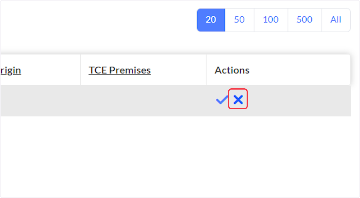 Selecting Deactivate will not create the address in First Due.