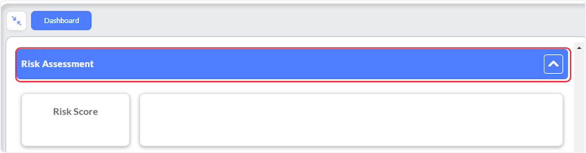 Click on Risk Assessment.