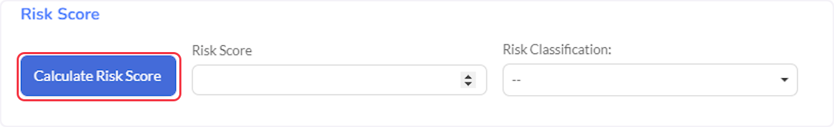 Click on Calculate Risk Score.
